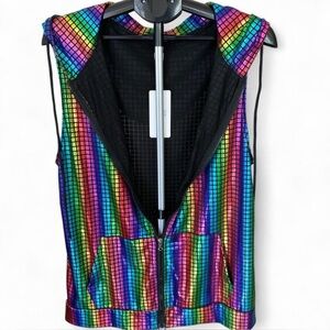 Multicolor Sleeveless Women's Top